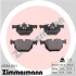 Комплект тормозных колодок ZIMMERMANN (235501701) изображение 6