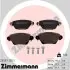 Фото Тормозные колодки, дисковый тормоз.) ZIMMERMANN (235571701) изображение 1