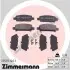 Фото Колодки гальмівні (задні) Subaru Impreza/Outback/Forester 95-09 ZIMMERMANN (235721401) зображення 1