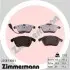 Колодки тормозные дисковые, к-кт ZIMMERMANN (235879001) изображение 1