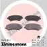 Тормозные колодки, дисковый тормоз.) ZIMMERMANN (236381851) изображение 1