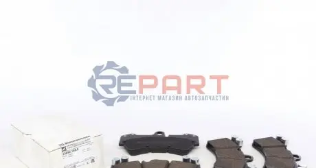 Тормозные колодки, дисковый тормоз.) ZIMMERMANN 236921659