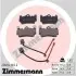 Тормозные колодки, дисковый тормоз.) ZIMMERMANN (236941652) изображение 1