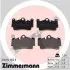 Тормозные колодки, дисковый тормоз.) ZIMMERMANN (236941659) изображение 1