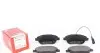Колодки гальмівні (передні) Fiat Doblo 01-/Opel Combo 1.3-2.0CDTI 12- (Bendix-Bosch) (з датчиком) ZIMMERMANN (237081901) зображення 1