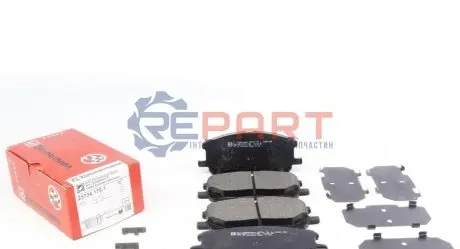 Колодки гальмівні (передні) Lexus RX 03-08 (140.8x59.4) (Sumitomo) ZIMMERMANN 237341701 Купити в Україні
