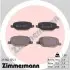 Тормозные колодки, дисковый тормоз.) ZIMMERMANN (237601751) изображение 1