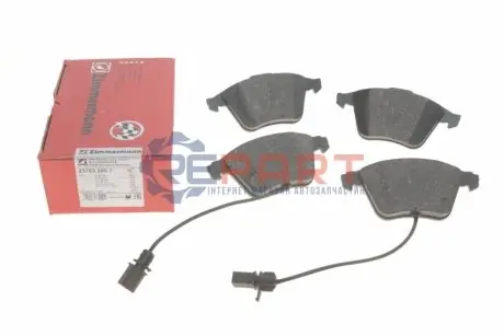 Колодки гальмівні (передні) Audi A4/A6/A8 02- (Ate-Teves) (з датчиками) ZIMMERMANN 237632001 Купити в Україні