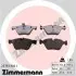 Колодки гальмівні (передні) BMW 5 (E60/E61) 03-10 (замінено на 0 986 494 118) ZIMMERMANN (237939001) зображення 1