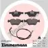Тормозные колодки, дисковый тормоз.) ZIMMERMANN (237942002) изображение 1