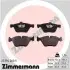 Тормозные колодки, дисковый тормоз.) ZIMMERMANN (237942009) изображение 1