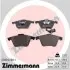 Тормозные колодки Audi/VW 05-> ZIMMERMANN (238012001) изображение 1