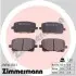 Тормозные колодки, дисковый тормоз.) ZIMMERMANN (238361701) изображение 1