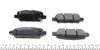 Фото Колодки гальмівні (задні) Renault Koleos/Nissan Juke/Qashqai/X-Trail/Suzuki 08- (Akebono) ZIMMERMANN (238711381) зображення 4