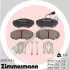 Гальмівні колодки ZIMMERMANN (239171952) зображення 1