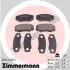 Фото Тормозные колодки, дисковый тормоз.) ZIMMERMANN (239212001) изображение 1