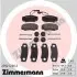 Гальмівні колодки ZIMMERMANN (239212002) зображення 1