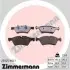 Колодки гальмівні (передні) MB E-class (W211)/ GL-class (X164) 02 ZIMMERMANN (239259101) зображення 1