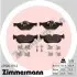Тормозные колодки, дисковый тормоз.) ZIMMERMANN (239261702) изображение 1