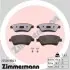 Гальмівні колодки ZIMMERMANN (239309801) зображення 1