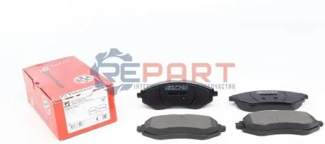 Колодки гальмівні (передні) Daewoo Kalos/Chevrolet Aveo 03- (Sumitomo) ZIMMERMANN 239741751 Купити в Україні