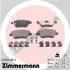 Колодки гальмівні (передні) Opel Corsa D 06-14/Adam 12-19 ZIMMERMANN (239821802) зображення 1