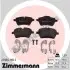 Колодки гальмівні (передні) Mini (R50/R53/R52/R56/R57/R58/R59) 01-16 (Lucas) ZIMMERMANN (239841802) зображення 1