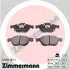 Тормозные колодки, дисковый тормоз.) ZIMMERMANN (239961851) изображение 1
