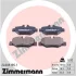 Комплект тормозных колодок ZIMMERMANN (240081851) изображение 2