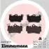 Колодки тормозные дисковые, к-кт ZIMMERMANN (240101659) изображение 1