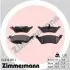 Тормозные колодки, дисковый тормоз.) ZIMMERMANN (240361651) изображение 1
