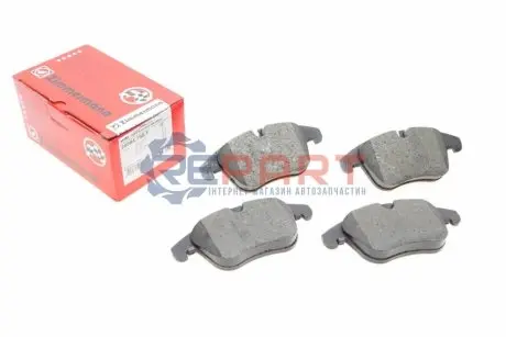 Колодки гальмівні (передні) Jaguar S-Type/XF/XK/XJ 02-15 (ATE) ZIMMERMANN 240841901 Купити в Україні