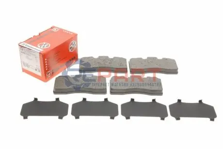 Колодки гальмівні (передні) VW Touareg 02- (Brembo) ZIMMERMANN 240981701 Купити в Україні