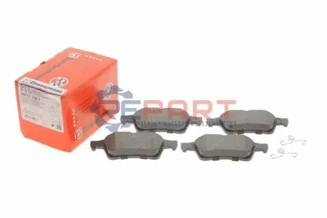 Колодки гальмівні (задні) Ford Connect/Focus/Opel Vectra/Mazda 3/5 C II 02- (Ate-Teves) ZIMMERMANN 241371681 Купити в Україні