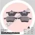 Тормозные колодки, дисковый тормоз.) ZIMMERMANN (241421901) изображение 1