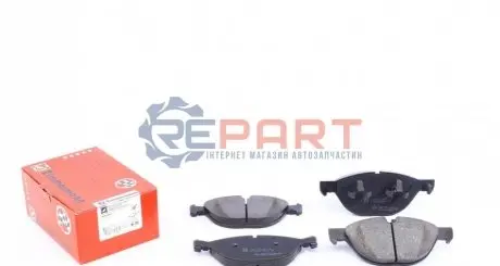 Колодки гальмівні (передні) BMW X5 (E70/F15/F85)/X6 (E71/E72/F16/F86) 07- (193x79) (Ate-Teves) ZIMMERMANN 241722001 Купити в Україні