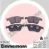 Гальмівні колодки ZIMMERMANN (241762101) зображення 1