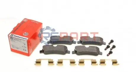 Колодки гальмівні (задні) Land Rover Discovery III/IV 04-18/Range Rover 02-13 (TRW) (з датчиком) ZIMMERMANN 241921752 Купити в Україні