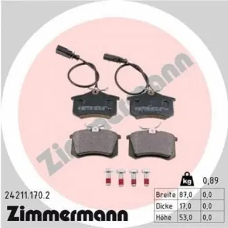 Автозапчастина ZIMMERMANN 242111702