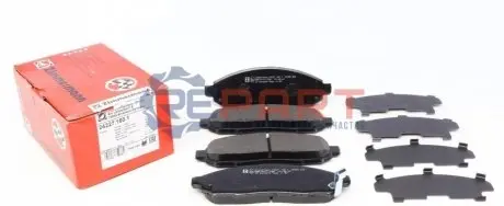 Колодки гальмівні (передні) Nissan Partfinder 05-/NP300 05 (163.5x54.1x16) (Sumitomo) ZIMMERMANN 242271601 Купити в Україні