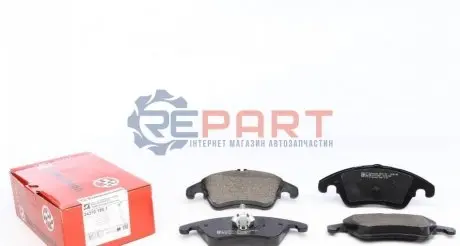 Колодки гальмівні (передні) MB C-class (W204/C204)/E-class (C207/A207) 07- (Lucas) ZIMMERMANN 243101901 Купити в Україні