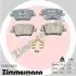 Фото Колодки гальмівні (задні) Hyundai Santa Fe IV 18- (Mando) (з датчиком) ZIMMERMANN (243121602) зображення 1