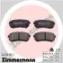 Фото Колодки гальмівні (задні) Hyundai Accent/I20/I30/Kia Ceed/Rio/Sportage 1.2-3.3 05- (Mando) ZIMMERMANN (243201551) зображення 1