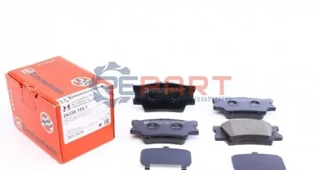 Колодки гальмівні (задні) Toyota Camry/Rav4/Lexus ES 06- (Akebono) ZIMMERMANN 243381551 Купити в Україні