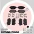 Гальмівні колодки ZIMMERMANN (243481602) зображення 1