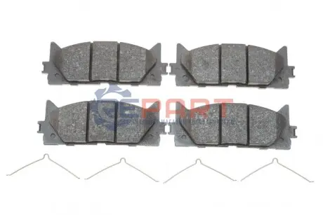 Колодки гальмівні (передні) Toyota Camry 01-/Lexus ES 12-18 (Akebono) ZIMMERMANN 243501752 Купити в Україні