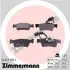 Колодки гальмівні (задні) VW Touareg 02-10 (+датчики) замінено на 0 986 494 309 ZIMMERMANN (243671901) зображення 1