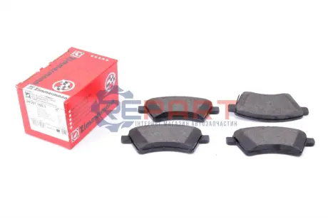 Колодки гальмівні (передні) Fiat Sedici/Suzuki SX4 06- (Lucas) ZIMMERMANN 243911601 Купити в Україні