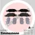Фото Тормозные колодки дисковые ZIMMERMANN (244591851) изображение 1