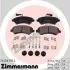 Колодки гальмівні (передні) Citroen Jumper/Fiat Ducato/Peugeot Boxer 2.0-3.0HDi 06- R16 (з датчиком) ZIMMERMANN (244661902) зображення 1